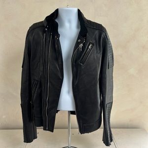 IRO leather motorcycle jacket